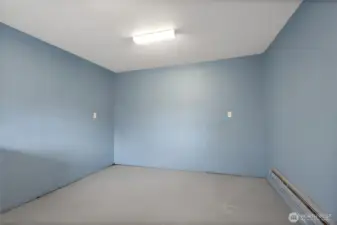 Bonus room off back of garage