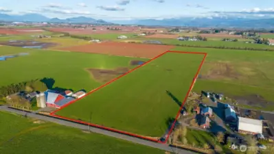 Beautiful 19.7 acres with amazing views located just north of the City of Lynden in the Lynden School District.