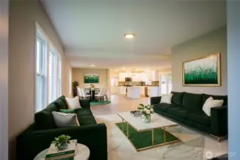 ONE WAY TO SET UP LIVING AREA...