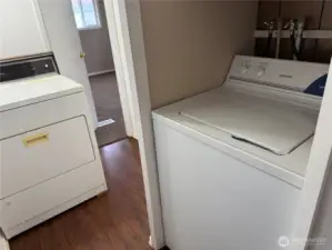 Full size washer and dryer