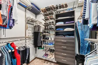 Primary Walk-In Closet