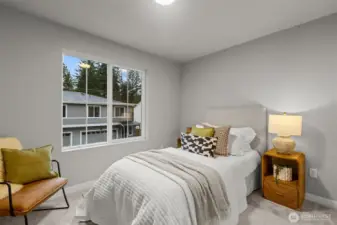 Interior pictures are of the model home. Individual home may vary in floorplan orientation and color scheme.