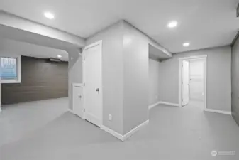 Basement Hallway