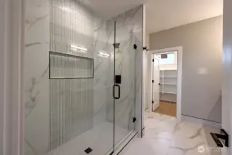 Primary Bath with large walk in shower