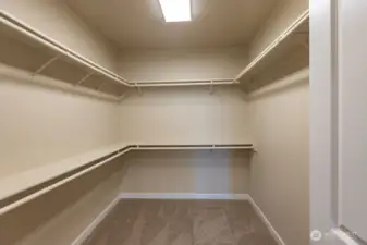 Primary Bedroom walk in closet
