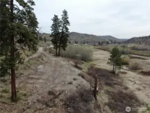 View from up valley