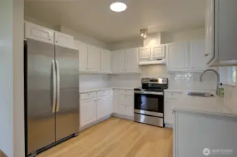 Lots of counter space.