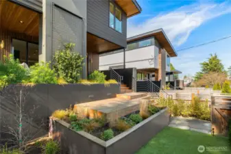 Local architect redesigned this space to allow secondary seating and improved natural flow.