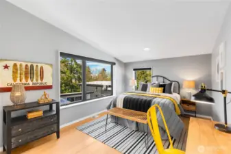 2nd bedroom on upper level.