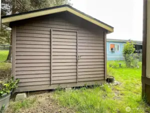 Large storage shed