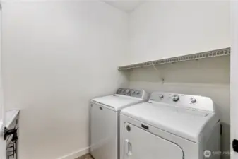 Washer/Dryer are less than 6 months old!