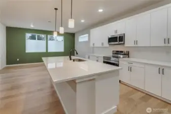 Photos of a previously built Rainier plan. SOme upgrades may appear that are no longer available.
