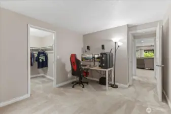Bedroom #3 with walk-in closet