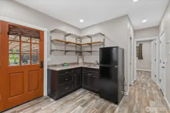 Private apartment kitchenette