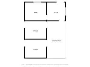 Custom built stall barn Floorplan