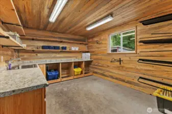 Turnkey horse setup with barn, tack room, and pastures already in place.