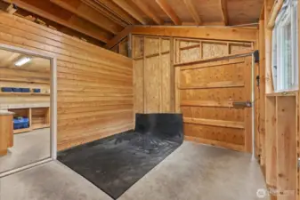 3 Ton Hay storage room right next to the tack room