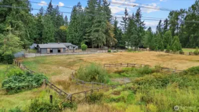 Pasture with year round pond