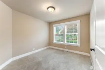 Large office with windows to the front.