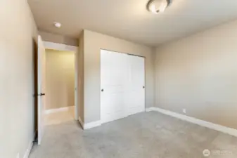 Bedroom #3 with closet.