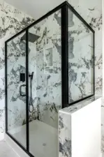 Full tile surround in shower