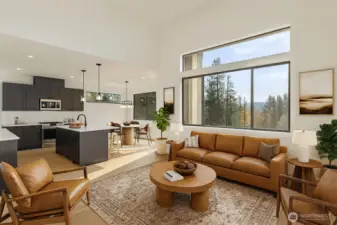 Photos, plans and elevations may be examples representing the community, community  amenities, homes or artist’s renderings that may not accurately represent the actual  condition of a homesite or home as constructed, and may also contain options and  upgrades which are not included in the sale. Trailside Homes reserves the right to make  changes to floor plans, specifications, dimensions, design and elevations without prior  notice. Stated dimensions and square footage, if applicable, are estimated and should  not be used as representations of the home’s actual size.