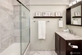 Renovated bathroom