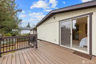 New decking and railing