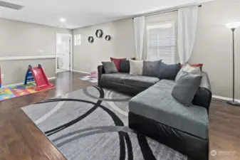 Another view of the bonus room, perfect for Family or media room.