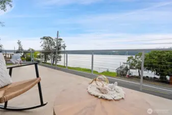 Western Facing Exposure allow for Unparrelled Views from the upper level deck looking over the Hood Canal and Olympic Mountains!