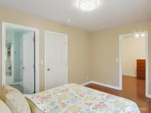 This second Primary Bedroom Suite is ideal for parents or visiting relatives.