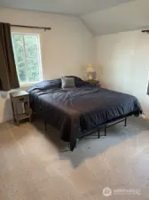 Upstairs Bedroom #3 with walk in closet.