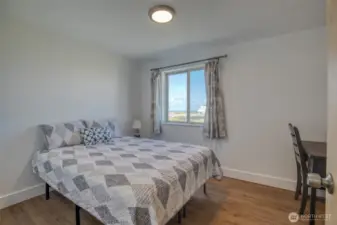 2nd Floor Bedroom with a ocean view
