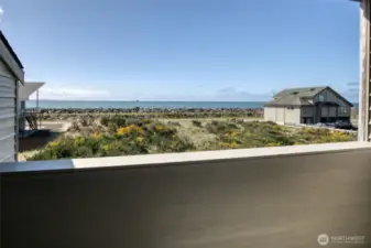Beautiful Ocean view from living room, Primary Bedroom, Den