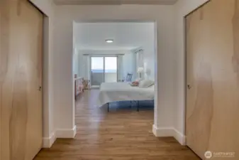 Double walkin Closets