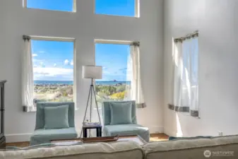 View from living room