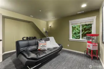 Upstairs Media/Entertainment Room