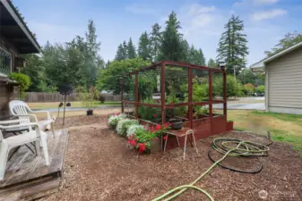 Another view of the garden area