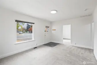 Fresh paint and flooring throughout.