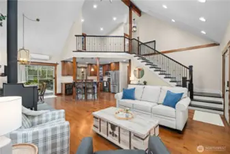 Rich millwork & an open layout designed for effortless living.