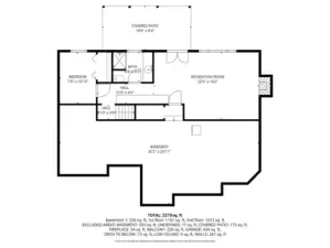 Floor Plan for basement