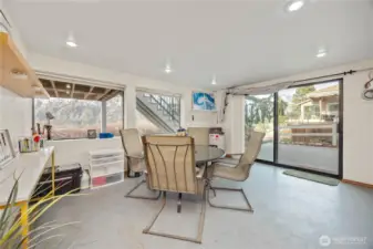 Lower Living Guest Suite Shop with great lake views