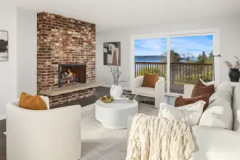 A light-filled interior naturally flowing into its outdoor living spaces.