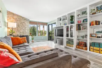 Tasteful builtins for books, decor, etc.