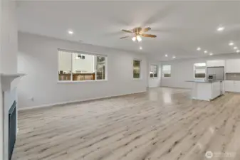 Fantastic open floor plan designed for seamless living and entertaining.