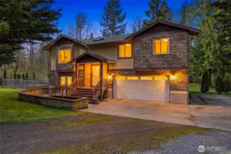 Welcome to this beautiful Tulalip home on 2.29 acres.
