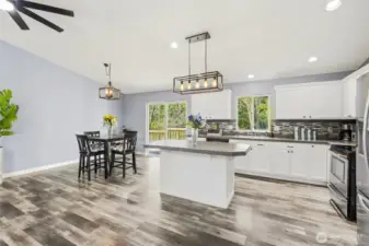 LVP flooring throughout the main level.