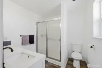 Renovated primary en-suite.