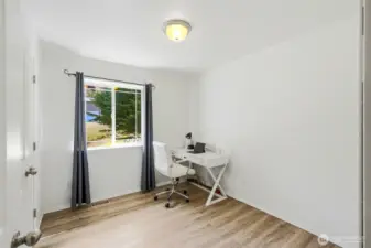 Third bedroom upstairs.