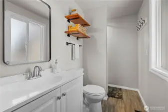 private3/4 walk-in shower off primary suite